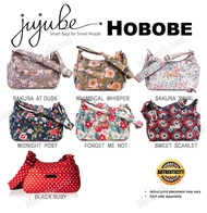 Jujube ∣ Ju-Ju-Be HoboBe Purse Diaper Bag ~ Options: Sweet Scarlet . Midnight Posy . Sakura at Dusk . Whimsical Whisper . Sakura Swirl .