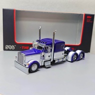 596 1: 64 Tow Peter Bill 379 Alloy Model Purple 596-113 Alloy Car Model Gift