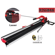 BOSSMAN BLC31200 Laser Manual Tile Cutter 1200MM Scoring Wheel W Single Rail