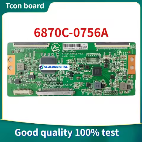 Assembly machine logic board 6870C-0756A LC6752B-V2.0 4K to 2K4LC490DGJ-SKA4