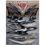2019 YAMAHA AEROX 155 NVX 155 NEW COLOUR CAMO PARTS BODY COVERSET HLD(metercover,horncover,legshield