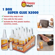 [Ready Stock] Super Glue X2000 Original - 2000 Times Stronger Adhesive, Super Gam Adheres to All Mat