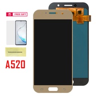 แถมฟิล์มกันลอย Lcd Screen หน้าจอ อะไหล่จอ จอชุด samsung galaxy A3 A310 A320 A5 A510 A520 A6 PLUS A60