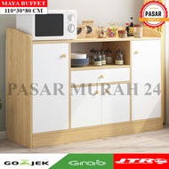 PASAR MURAH Rak Dapur Buffet Rak Dapur Rak Multifungsi