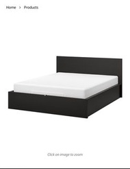 IKEA MALM Ottoman Bed (Queen)