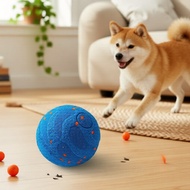 Rechargeable Smart Bouncing Ball for Dogs & Cats - Interactive Pet Toy with Motion-Activated Rolling