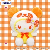預訂 日本直送 Sanrio Hello Kitty 瑪格麗特花 熊貓造型  超特大毛公仔 Panda Hello Kitty Margaret Super BIG Plush 景品 包送港