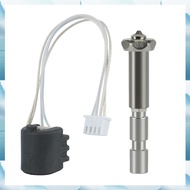 [G V W E] For   3 Max Hotend Integrated Thermistor Heating Component Hardened Steel Nozzle K3M Ceram