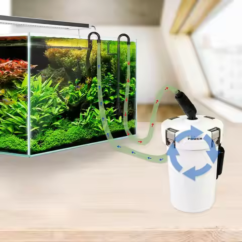 Sunsun HW Series Aquarium Outside Filter HW-602 HW-603 HW-602B HW-603B Ultra-quiet External Bucket B