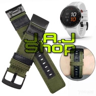 WATCH STRAP NYLON WOVEN QUICK FIT EASY GARMIN APPROACH S60 S62 S70 47MM WATCH BAND SMARTWATCH