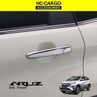 Hc Cargo Perodua Aruz Outer Door Handle Cover Chrome Moulding Protector Guard Suitable New Toyota Ru