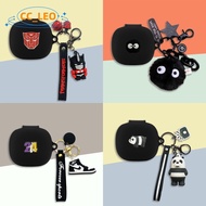 For EarFun Air Pro4 Case Creative Shoe Keychain Pendant EarFun Air Pro4 Silicone Soft Case Cartoon E