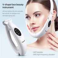CkeyiN Ems V Line Face Lifting Slimmer Machine Face Lift Skin Tightening V Shape Double Chin Removal