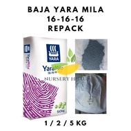 BAJA TABUR YARA 1KG/ BAJA YARA MILA REPACK/ BAJA TANAMAN YARA/ YARA MILA FERTILIZER REPACK