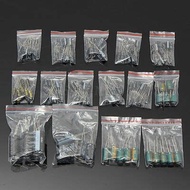 120pcs/lot 15 value Electrolytic Capacitors 50V 1uF-2200uF Sample Kit  Radial Electrolytic Capacitor