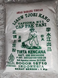Tepung Tapioka Cap Tani Liauw Tjoei Kang 1000g /1kg