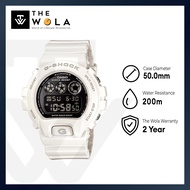 (100% Original G SHOCK) Casio G-Shock Men's Digital Watch DW-6900NB-7 White Resin Band Sport Watch (watch for man / jam tangan lelaki / G SHOCK watch for men / G SHOCK watch / men watch / watch for men)