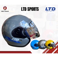 100% ORIGINAL HELMET LTD SPORT NEW COLOUR VISOR LTD SPORT READY STOCK YELLOW BLUE BALDI MODERN GREY 