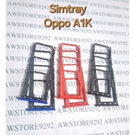 Slot Card Holder Simcard oppo A1k Sim card Lock oppo A1k Simtray Oppo A1k Sim Tray Oppo A1k sim card