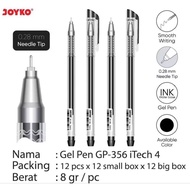 Joyko Gel Pen GP 356 I tech4 0.28mm (12pcs/ pack)