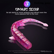 BEARKING UNAGI Slug  Soft Lures 64mm 88mm Fishing Artificial Lures Silicone Bass Pike Minnow Swimbai