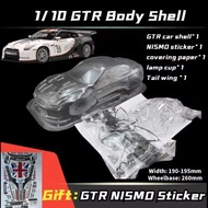 Body rc rally drift Nissan SkylineTouring GTR R35 Nismo 1/10 RC car