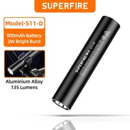 Superfire S11-D Home Outdoor Torch Light Compact Portable Flashlight USB Rechargeable Aluminum Alloy