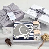 Petite Story - Elephant Boy Box - Baby Boy Gift