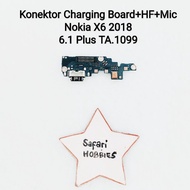 Nokia X6 2018 6.1 Plus Charging Board Connector TA.1099