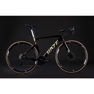 จักรยานเสือหมอบ KAZE - VIPER 1.2 Disc เฟรมอะลูมิเนียม ตะเกียบคาร์บอน ล้ออะลูมิเนียมขอบ 40 ชุดขับ LTwoo R9 2x11 สปีดู