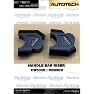 AUTOTECH HANDLE BAR RISER FOR HONDA CB500X / CB650R OFFER CLEAR
