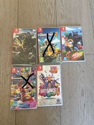 Nintendo Switch遊戲卡-monster hunter rise /Overcooked 2/Ring Fit Adventure/瑪利歐賽車8 豪華版/Just Dance2019