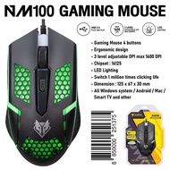Nubwo เมาส์เกมมิ่ง รุ่น NM-89M NM-91M NM-89W NM-93 NM-94 NM-100 เม้า Gaming Macro Mouse เมาส์ มาโคร 