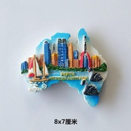 Magnetic 3D Nổi Nổi Cự Ly Giữa Nước Úc Koala Sydney Opera House Melbourne Kỷ Niệm Du Lịch Đồ Trang T