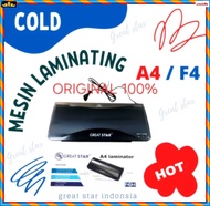 Q90 MESIN LAMINATOR LAMINATING PRESS KERTAS PLASTIK PRES DOKUMEN ORI 100% PANAS DINGIN MAX UKURAN A4