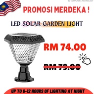 LED SOLAR GARDEN LIGHT (LAMPU PAGAR) / MULTICOLOUR / HEXAGON