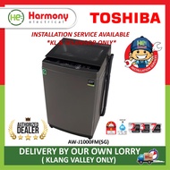 [FREE INSTALL KLANG VALLEY]TOSHIBA AW-J1000FM(SG) 9kg Washing Machine Mesin Basuh 洗衣机