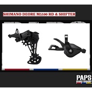 SHIMANO DEORE M5100 RD AND SHIFTER