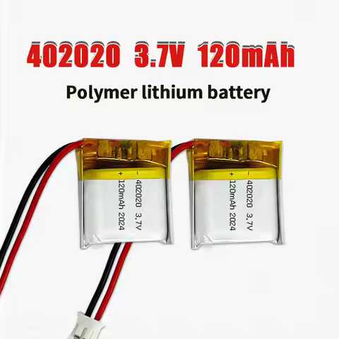 402020 Li Po Polymer Lithium Battery 3.7V 120mAh 042020 Li -ion Batteries for Cordless Phone Bluetoo