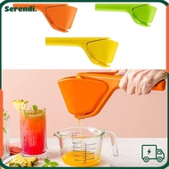 SERENDI Manual Juicer Portable Kitchen Gadgets Orange Lemon Juicer