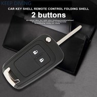 Nút 2/3/4 315MHZ / 433MHZ HU100 ID46 Chip Flip Chìa khóa ô tô từ xa cho Chevrolet Malibu Cruze Aveo