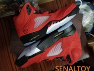全新 NIKE AIR JORDAN 5 RETRO US10 RAGING BULL 公牛紅黑 VARSITY RED AJ5 AJ 5 US 10 MICHAEL 米高佐敦 DUNK HI LOW