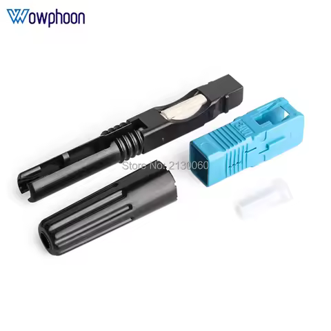 Fiber Optic Fast Connector, Singlemode Quick Connectors, 3M SC, UPC, NPFG, 8802-TLC, 3M, 10Pcs, 50Pc