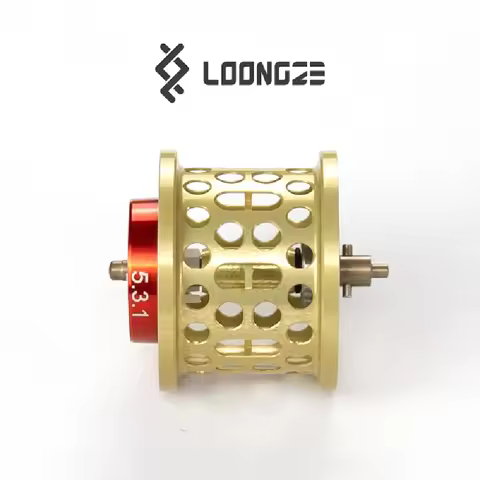 Hot Selling LOONGZE CNC Drum Reel Brake Ultralight Spool DC Baitcasting Reel Universal Medium Spool