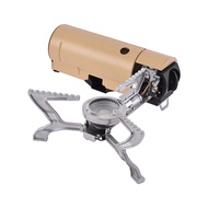 Global House CLOSE เตาแก๊สพกพาแบบพับเก็บได้ 9×25×10.5 ซม. NIMBUS สีครีม รับประกันของเเท้