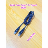 Type-C To Type-C 240W Data Cable