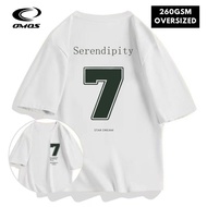 OMOS 260GSM Oversized T-Shirt Seven