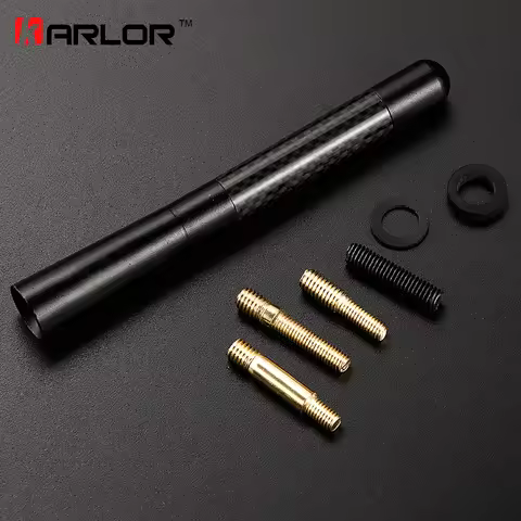 Car Antenna style Carbon Fiber radio fm antena for Ford Focus MK2 MK3 Fiesta kia honda VW Peugeot Ma