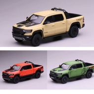 596 1/64 Dodge Ram 1500TRX Tyrannosaurus Pika Mammoth Edition Car Model Alloy Car Model Car Model