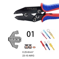 คีมอเนกประสงค์ไฟฟ้าชุดเครื่องมือหนีบสายไฟฟ้า28-5AWG ขั้วต่อไฟฟ้า